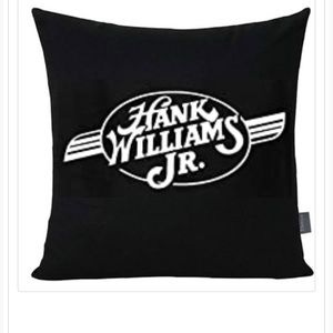 Hank Jr Throw Pillow